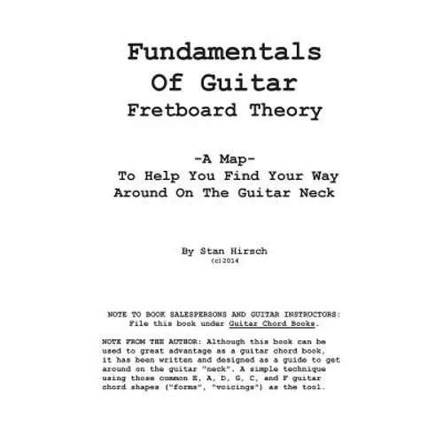 Fundamentals of guitar fretboard theory - Paperback