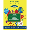 Fourth Grade ELA Volume 2: Nouns, Plural Nouns and Pronouns, Verb Tenses, Adjectives and Adverbs - Paperback