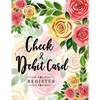 Check and Debit Card Register: 100 pages 2,400 entry lines total: Size = 8.5 x 11 inches (double-sided), perfect binding, non-perforated - Paperback