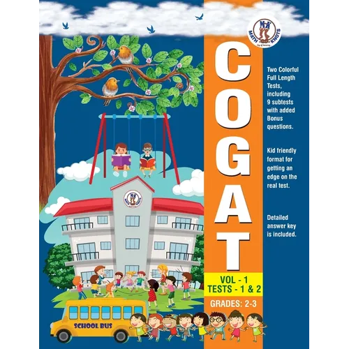 COGAT - VOL 1 -TESTS - 1 and 2 - Paperback