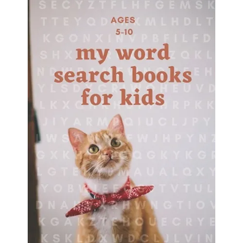 my word search books for kids: first word search puzzel activity for kids ages 5-8/8-10: Education and fun at the same time with 19 topic: animal the - Paperback