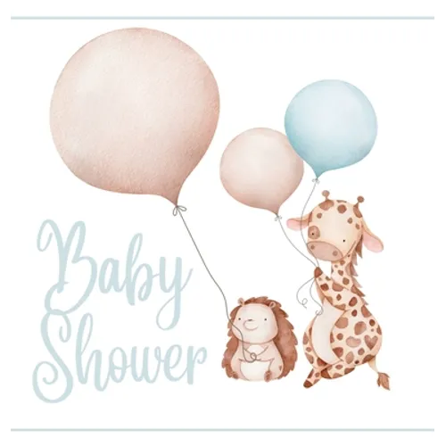 Baby shower guest book (Hardcover): comments book, baby shower party decor, baby naming day guest book, advice for parents sign in book, baby shower p - Hardcover