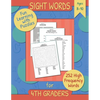 Sight Words for 4th Graders: Fun and Easy Way to Learn High Frequency Words using Puzzles. - Paperback