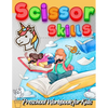 Scissor Skills Preschool Workbook for Kids: A Fun Cutting Practice Activity Book for Toddlers and Kids ages 3-5: Scissor Practice for Preschool - Fun - Paperback