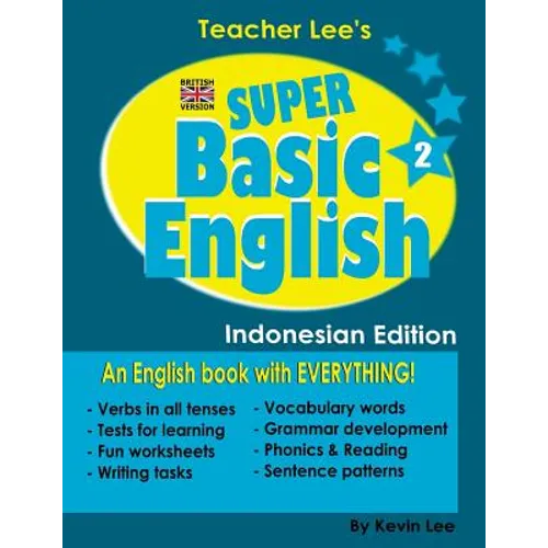 Teacher Lee's Super Basic English 2 - Indonesian Edition (British Version) - Paperback