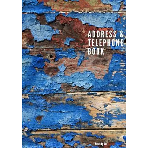 Address and Telephone Book: Address and Telephone Book 7" x 10" 187 pages - Paperback