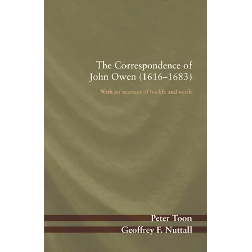 The Correspondence of John Owen (1616-1683) - Paperback