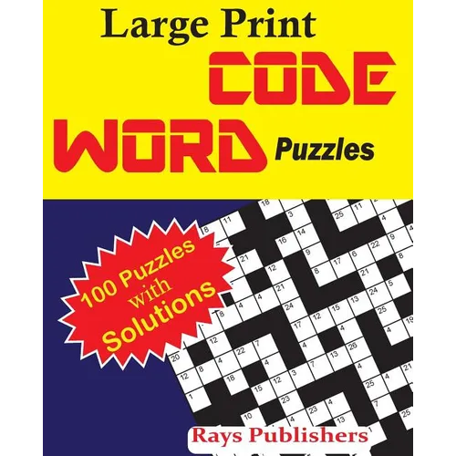 Large Print Codeword Puzzles - Paperback