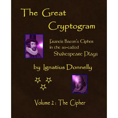 The Great Cryptogram Volume Two: The Cipher - Paperback