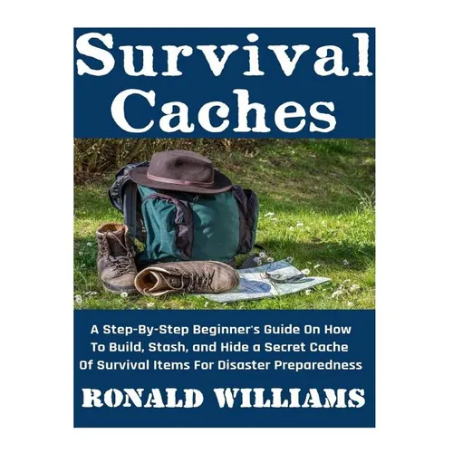Survival Caches: A Step-By-Step Beginner's Guide On How To Build, Stash, and Hide A Cache Of Survival Items For Disaster Preparedness - Paperback