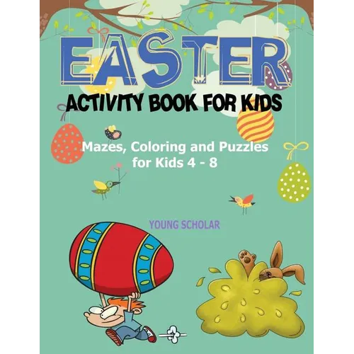 Easter Activity Book for Kids - Paperback
