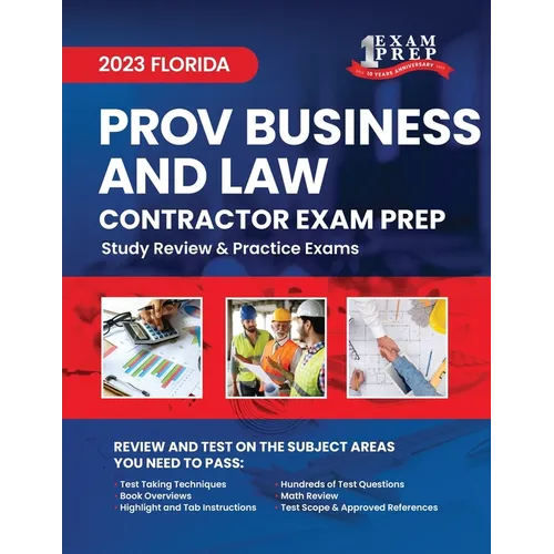2023 PROV Florida Business and Law: 2023 Study Review & Practice Exams - Paperback