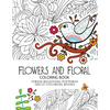 Flower and Floral: Fashion inspired Adult Coloring Book Sketchbook for Artists, Designers, and Doodlers - Paperback