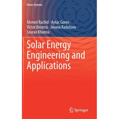 Solar Energy Engineering and Applications - Hardcover