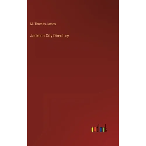 Jackson City Directory - Hardcover