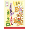 The Bear Family Diorama: Paper toys mini world - Paperback