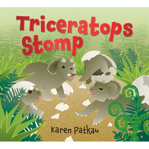 Triceratops Stomp - Board Book