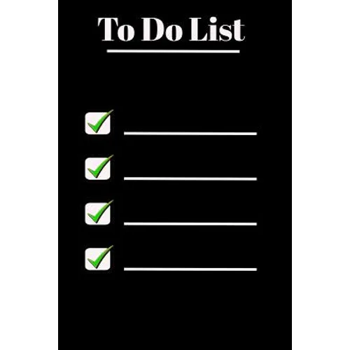 To Do List - Paperback