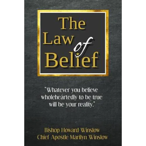 The Law Of Belief - Paperback