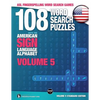 108 Word Search Puzzles with the American Sign Language Alphabet, Volume 05: ASL Fingerspelling Word Search Games - Paperback