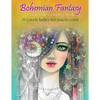 Bohemian Fantasy: A Grayscale Coloring Book - Paperback