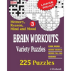 BRAIN WORKOUTS Variety Puzzles 3 - Paperback