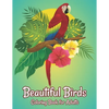 Beautiful Birds Coloring Book for Adults: Stress Relieving Bird Designs Adults Coloring Book - Paperback