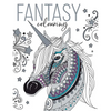 Fantasy Colouring - Paperback