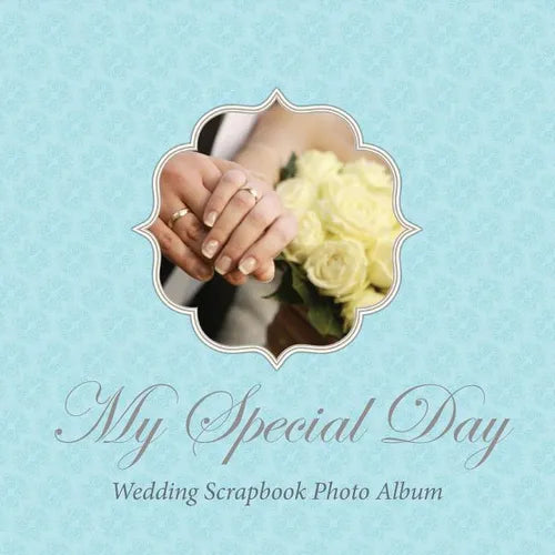 My Special Day -Wedding Scrapbook Photo Album - Paperback