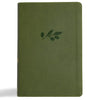 CSB Giant Print Reference Bible, Digital Study Edition, Olive Leathertouch - Imitation Leather
