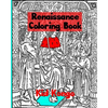 Renaissance Coloring Book - Paperback