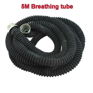 Buy red 0.5M, 1M, 5M, 10M interface gas mask snorkel Wear resistant Anti aging