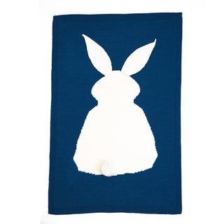 Buy deep-blue 1pc Baby Blankets Swaddle Baby Wrap Knitted Blanket for Kid Rabbit Cartoon Plaid Infant Toddler Bedding Swaddling Let&#39;s Make