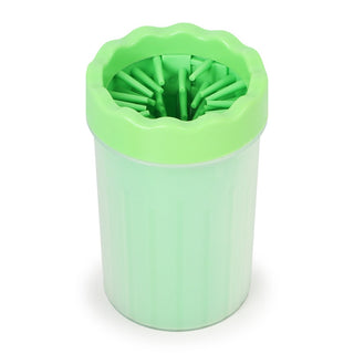 Buy green3 Pet Dog Foot Cleaning Cup Paw Brush Clean Tool Washing Washer Outdoors Dog Foot Cleaner Feet Washer Portable Pet Foot Wash Tool