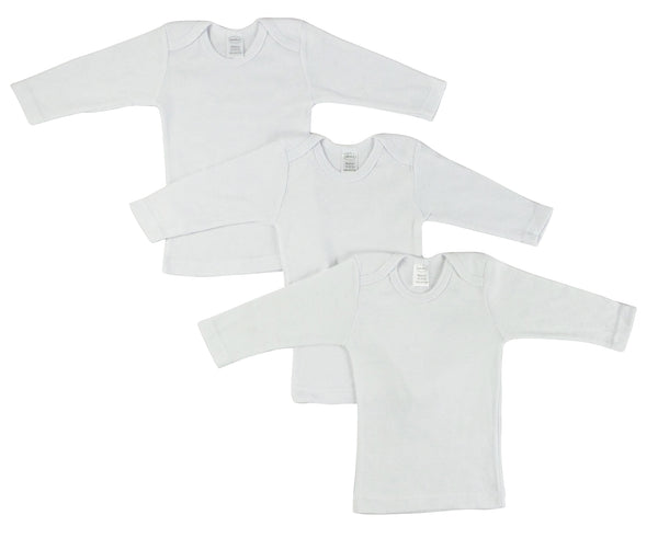 Bambini Long Sleeve White Lap T-shirt