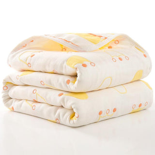 Buy crown-gold Six-Layer Gauze Bath Towel for Children Baby Blankets(size 80*80)