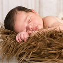 Clearance 75X50cm Newborn Baby Infant Photo Blanket Fake Fur Rug Blanket Plush Photography Background Prop Basket Stuffer Filler