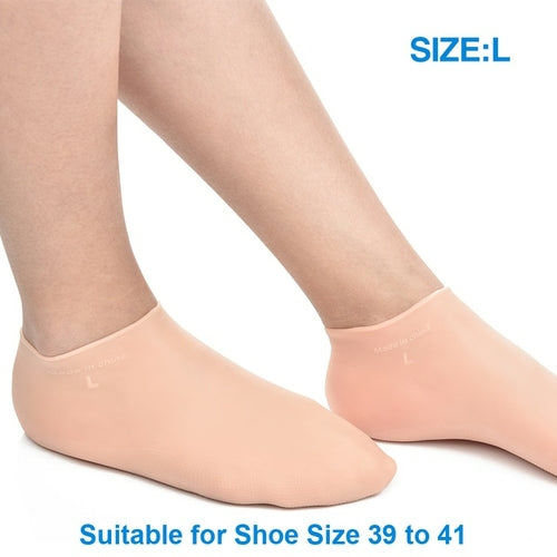1 Pair Feet & Hand Care Socks Gloves Moisturizing Silicone Gel Socks
