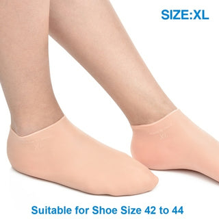 Buy xl-socks 1 Pair Feet &amp; Hand Care Socks Gloves Moisturizing Silicone Gel Socks