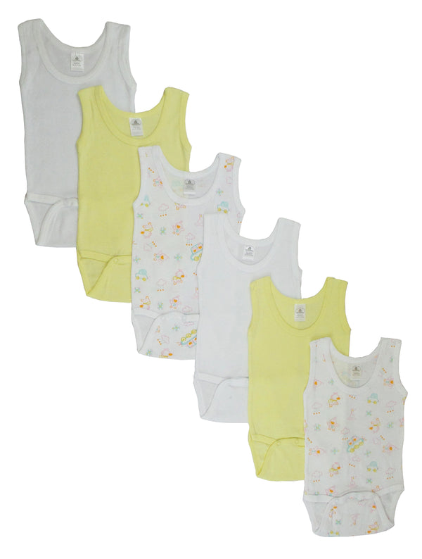 Girls Tank Top Onezies 6 Pack