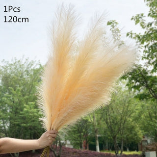 Buy l02-1pcs 120cm Artificial Pampas Grass