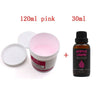 pink powder liquid