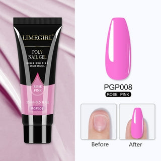 Buy pgp008-solid 15/7.5ml Poly Nail Quick Building Gel