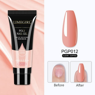 Buy pgp012-solid 15/7.5ml Poly Nail Quick Building Gel