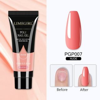 Buy pgp007-solid 15/7.5ml Poly Nail Quick Building Gel