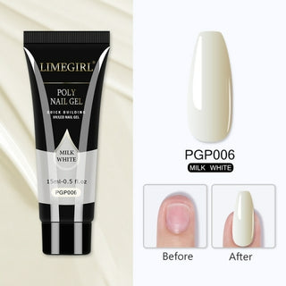 Buy pgp006-solid 15/7.5ml Poly Nail Quick Building Gel