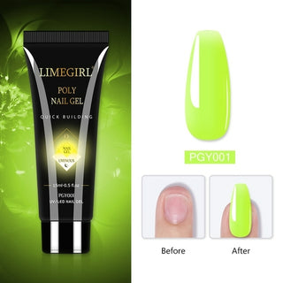 Buy pgy001-luminous 15/7.5ml Poly Nail Quick Building Gel