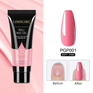 Buy pgp001-solid 15/7.5ml Poly Nail Quick Building Gel