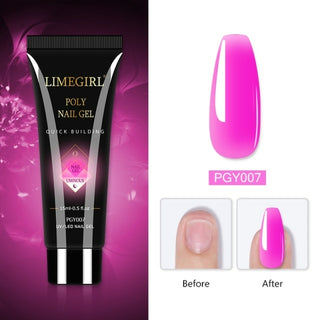 Buy pgy007-luminous 15/7.5ml Poly Nail Quick Building Gel