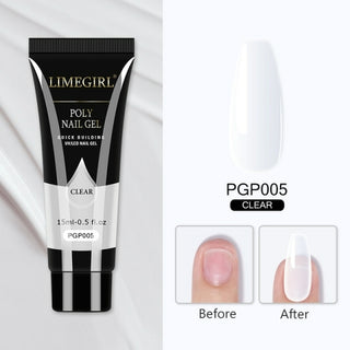 Buy pgp005-solid 15/7.5ml Poly Nail Quick Building Gel